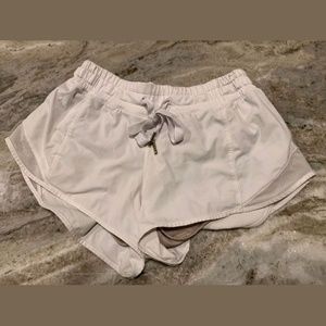 Lululemon white shorts